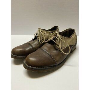 Bed Stu Men US 8.5 Carson Leather Canvas Shoe